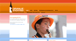 Desktop Screenshot of oranjestichtingbarneveld.nl